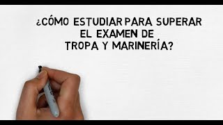 ¿Cómo estudiar para superar el examen de Tropa y Marinería [upl. by Alam]