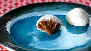 Nutella Mochi  was Kitchen [upl. by Enneiviv]