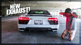 Introducing my FI Exhaust Audi R8 V10 [upl. by Nolyk862]