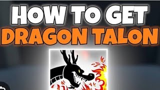 how to get dragon tallon easy guide  blox fruit credit to  OfficialLegendPlayz [upl. by Asseram163]