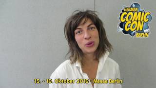 Videomessage Natalia Tena  GCC Berlin 2016 [upl. by Dolf]