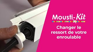 TUTORIEL Changer ressort moustiquaire enroulable Moustikit [upl. by Olivero]