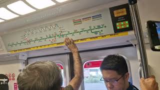 FtTheSpeedyTrainspotterSMRT C151 071072 Jurong East to Bukit Batok [upl. by Adnical]