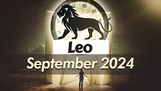 Leo September 2024 Horoscope  Monthly Horoscope [upl. by Enilraep184]