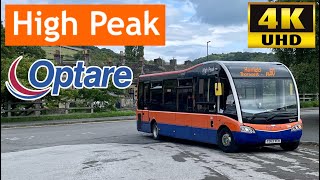 High Peak Buses 60 Hayfield to Macclesfield via New Mills amp Whaley Bridge Station Optare Solo SR [upl. by Tichonn37]