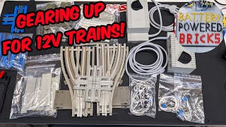 Lego 12v train parts haul [upl. by Nor]