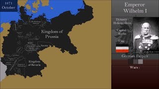 The History of German Empire  Every Month [upl. by Leksehcey]