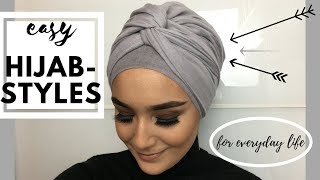 Easy Turban Styles For Everyday Life Hijab [upl. by Aita466]