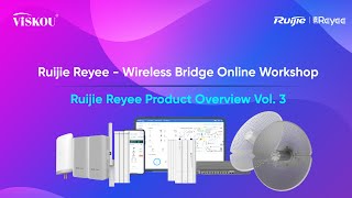 Ruijie Reyee Product Overview Vol 3  Wireless Bridge [upl. by Gnos]