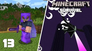 Minecraft The Easiest Ender Dragon Fight  118 Survival Lets play  Ep 13 [upl. by Llezo883]