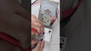 TRIAC Testing with analog multimeter on 1x Range [upl. by Deehan]