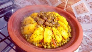 جربيه بطريقتي طاجين الدجاج بالخضر ناجح مليون في 💯 Tagine Moroccan👌😋 [upl. by Stevana]