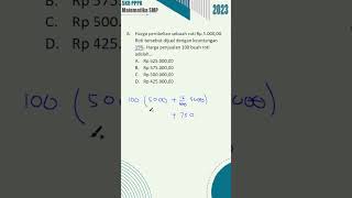 SOAL SKB MATEMATIKA SMP 8 pppk2023 [upl. by Jenda452]