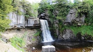 Yorkshire Dales Country Walk  Ingleton Waterfalls Trail round [upl. by Oeak]