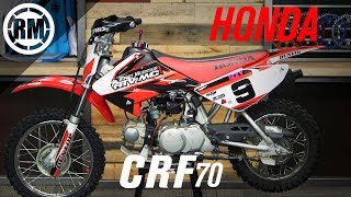 Kids Dirt Bike Guide Series  Honda CRF70F [upl. by Ilwain]