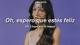 Olivia Rodrigo  Happier  Sub Español  Lyrics [upl. by Nance]