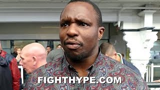 DILLIAN WHYTE REACTS TO JOSHUA AND POVETKIN WEIGHIN BREAKS DOWN THE FIGHT amp POVETKINS MISTAKE [upl. by Anaitsirc76]