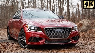 2020 Genesis G80 Sport Review  Korean Luxury at its Best [upl. by Nahtanoy]