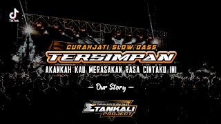 DJ TERSIMPAN Our Story  Akankah Kau Merasakan Rasa Cintaku Ini  Curahjati Slow Bass Tiktok Viral [upl. by Moriarty]