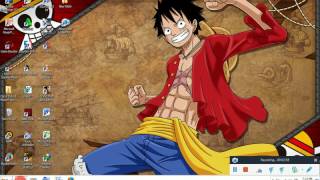 Cara Instal Tema One Piece di Windows 7 [upl. by Einehpets]