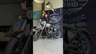 Royal Enfield Classic 350 2024 Dark Grey Shorts [upl. by Ahsita]