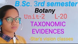 Taxonomic evidencepalynologycytologybsc 3rd sem botanytype of classification amp evidences [upl. by Ripley]