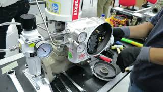 Flowserve Control Valves  Training  Hand On  Maintenance and Calibration  Part 1 [upl. by Eidnalem]