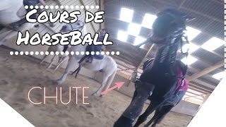 Cours GoPro Horseball CHUTE♥ 1ère mitemps [upl. by Millwater]