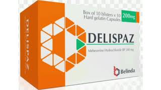 DELISPAZ Capsule Mebeverine Hydrochloride BP 200 mg [upl. by Starlin485]