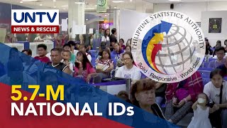 57M Filipinos complete first step of national ID registration — PSA [upl. by Morgun106]