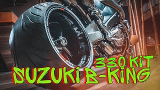 Suzuki BKing 330 kit  GSX 1340 VRSC upgrade 2021 BKing custom [upl. by Gav]