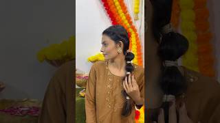 diwalihairstyle hairstyle hairstyleinspo hairstyleideas easyhairstyle diwali youtube fyp [upl. by Labana]