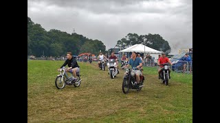 Parade of Motorcycles at the Netley Marsh Steam amp Craft Show  21072024 [upl. by Irtimed]