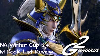 NA Winter Cup 2024 Day 2 Singles Deck List Review Final Fantasy TCG [upl. by Alcinia]