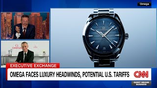 Omega CEO on the Swiss Watchmakers Approach to Potential US Tariffs [upl. by Waldo]