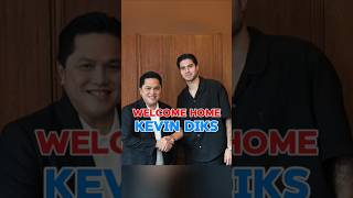 DEAL KEVIN DIKS RESMI PERKUAT TIMNAS INDONESIA kevindiks pssi timnasindonesia eriktohir shorts [upl. by Atsocal]