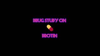 drug study on drotindrug book on drotindrotaverine assignmentdrug presentation on drotinpharma [upl. by Ellimak]