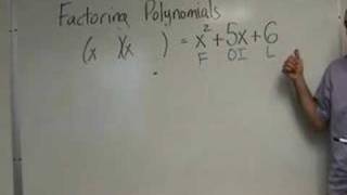 Algebra  Introduction to Factoring Trinomials [upl. by Greyson]