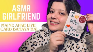 ASMR Girlfriend Roleplay  Personal Attention Hindi ASMR  Indian ASMR  Talk you to sleep [upl. by Helga]