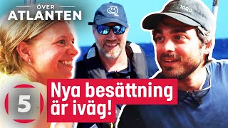 Peter Forsberg Clara Henry Dante Zia  nästa säsongs besättning är iväg  Över Atlanten  Kanal 5 [upl. by Salome]