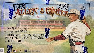 2024 Topps Allen amp Ginter 12 Case Hobby Box Breaks [upl. by Maggs569]