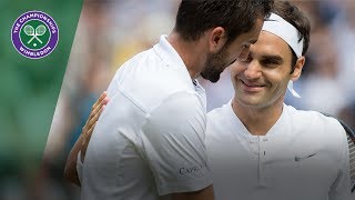 Roger Federer v Marin Cilic highlights  Wimbledon 2017 final [upl. by Okoyk]