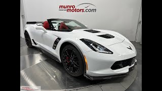 2019 SOLDSOLDSOLD Calloway Corvette Z06 2LZ Conv Supcrgd 757hp 777tq Auto ArcticWhiteAdreanlineRed [upl. by Enineg]