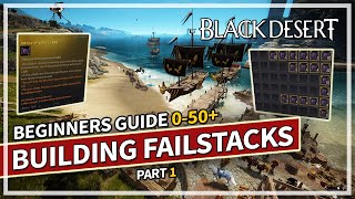 Beginners Guide to Failstack building with Reblath in 2024  Part 1  Black Desert [upl. by Okoy]