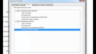 ETD  How to embed your fonts in a PDF [upl. by Salangi646]