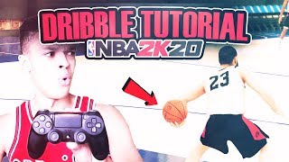 NBA 2K20  TUTO DRIBBLES  les moves à maitriser pour devenir un DRIBBLE GOD  avec HANDCAM [upl. by Ynottirb]