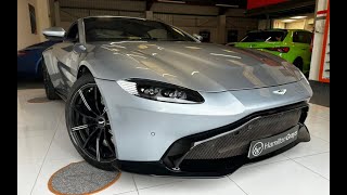 2019 Aston Martin Vantage 40 V8 Coupe  Skyfall Silver  Exceptional Condition  £76950 [upl. by Norac605]