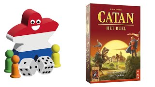 speluitleg Catan het Duel Vorsten van Catan [upl. by Madora]