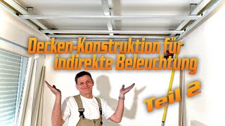 GipskartonRigipsdecke einbauen Teil 2  DHTrockenbau [upl. by Ierbua893]