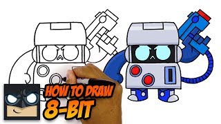 How to Draw Brawl Stars  8Bit [upl. by Zeugirdor]